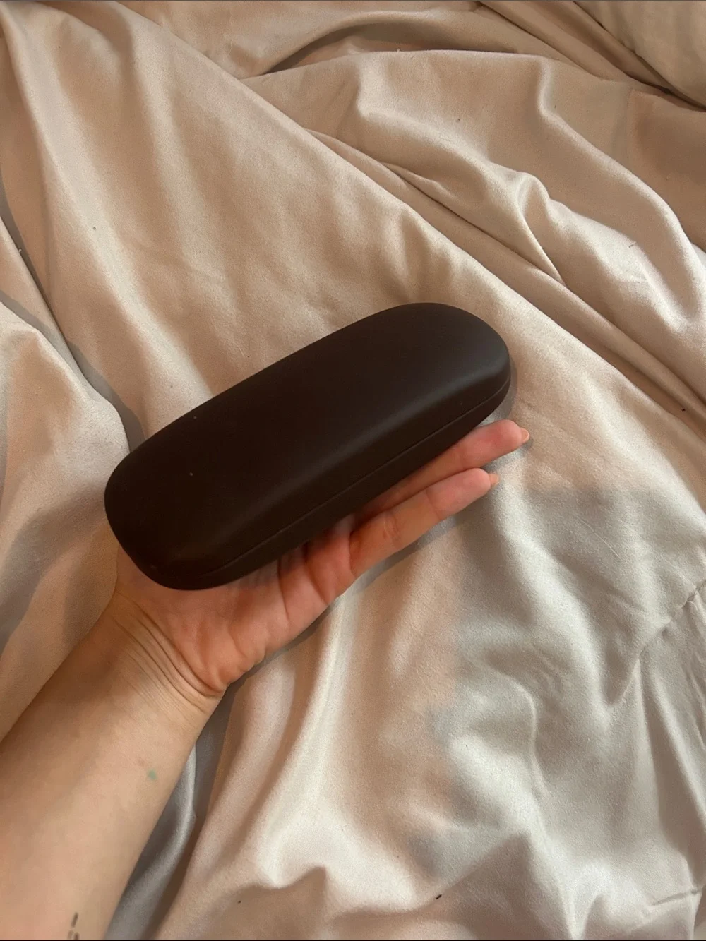 Matte Black Eyeglass Case